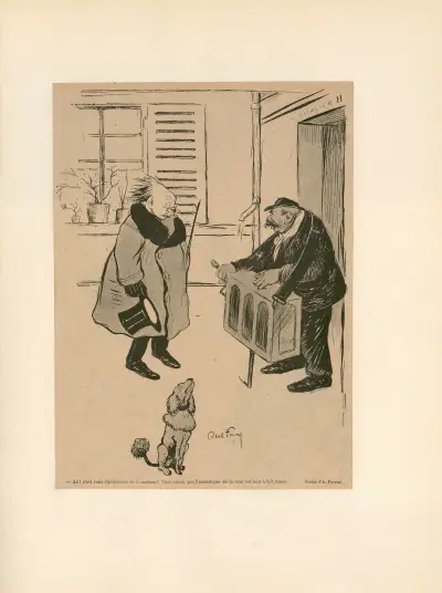 Ah! C’est vous, l’architecte de la maison! av Abel Faivre