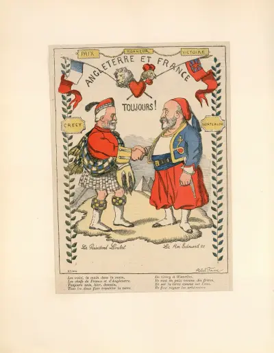Angleterre et France av Abel Faivre