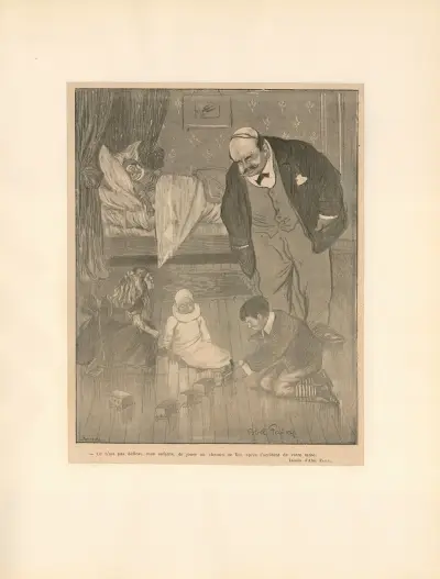 Ce n’est pas délicat, mes enfants av Abel Faivre