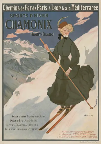 Chamonix av Abel Faivre