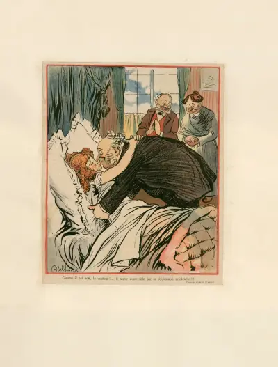 Comme il est bon, le docteur ! av Abel Faivre