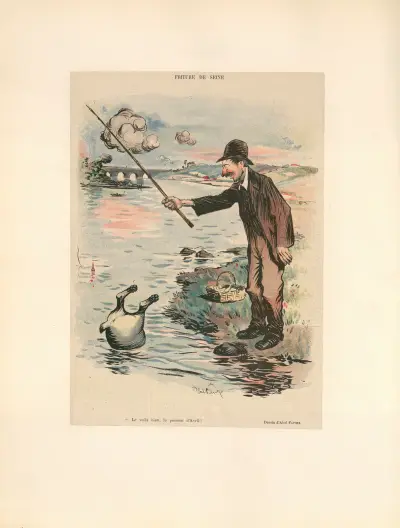 Friture de Seine av Abel Faivre