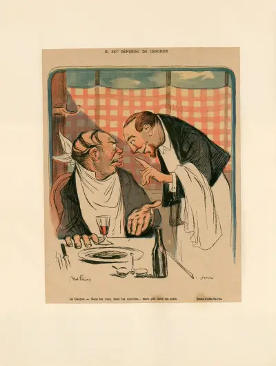 Zakaz plucia, Abel Faivre