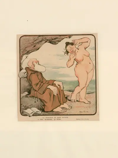 La tentation de St Antoine av Abel Faivre