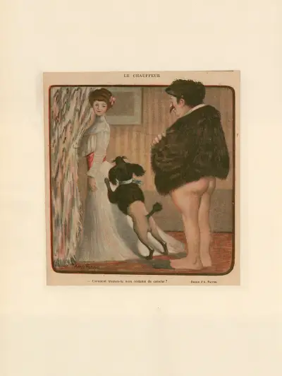 Le chauffeur av Abel Faivre
