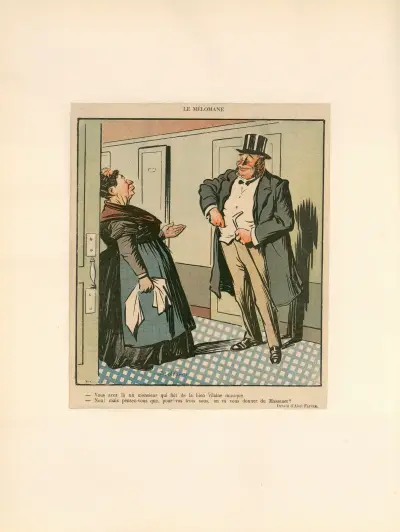 Le mélomane av Abel Faivre