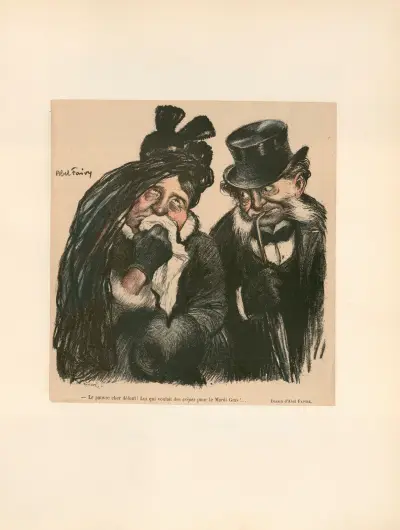 Le pauvre cher défunt ! av Abel Faivre