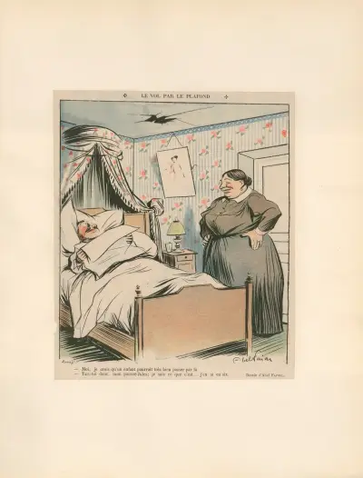 Le vol par le plafond av Abel Faivre