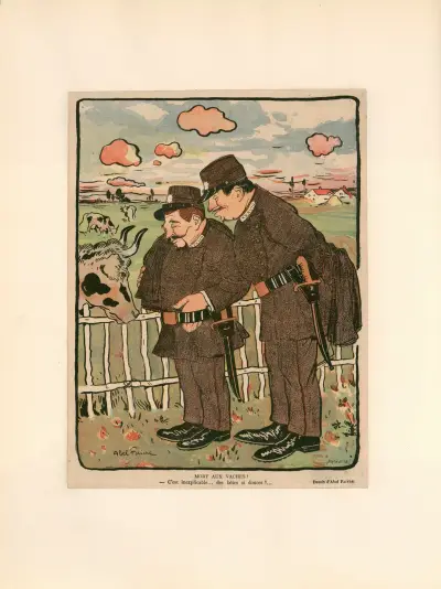 Mort aux vaches av Abel Faivre