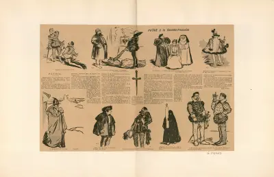 Patrie, à la Comédie Française av Abel Faivre