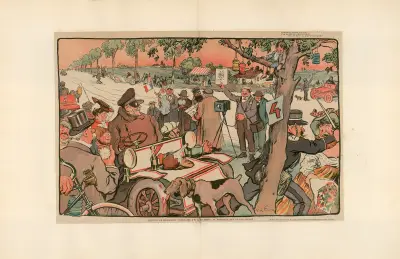 Plateau de Champigny, 27 juin 1901 av Abel Faivre