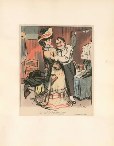 Tu as tout de Napoléon, même le geste av Abel Faivre