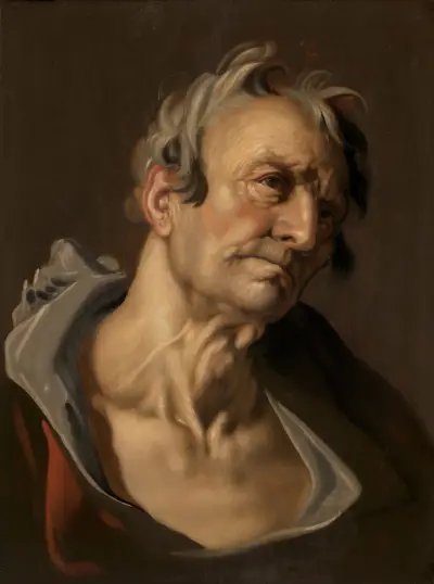 Head of an Old Man av Abraham Bloemaert