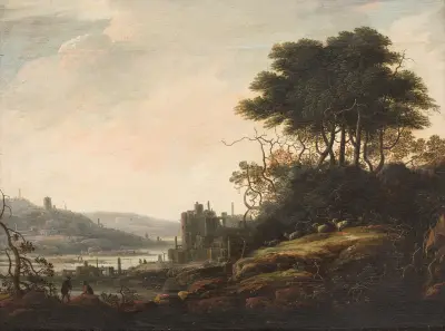 Landscape av Abraham Bloemaert