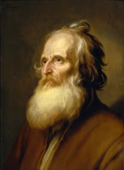 Gammal man av Abraham Bloemaert