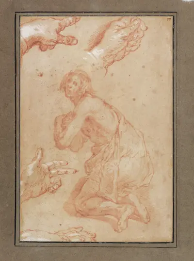Studies of Hands av Abraham Bloemaert