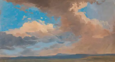 Wolkenstudie, 1840 – nr 1 av Adalbert Stifter