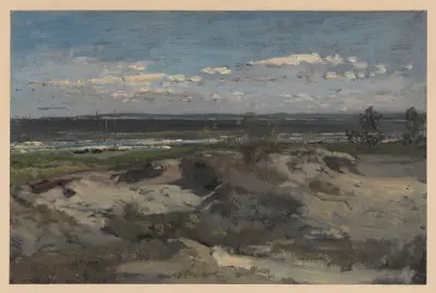 Dünen an der Ostsee I von Adolf Dressler
