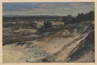 Dunes by the Baltic Sea II av Adolf Dressler