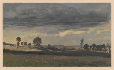 Meadows near Wysoki Kościół von Adolf Dressler