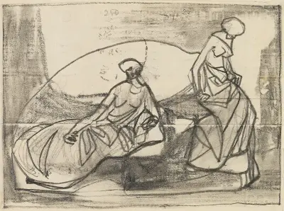 Figürliche Szenen, Adolf Hölzel
