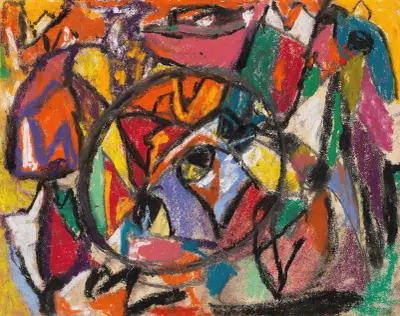 Ohne Titel av Adolf Hölzel