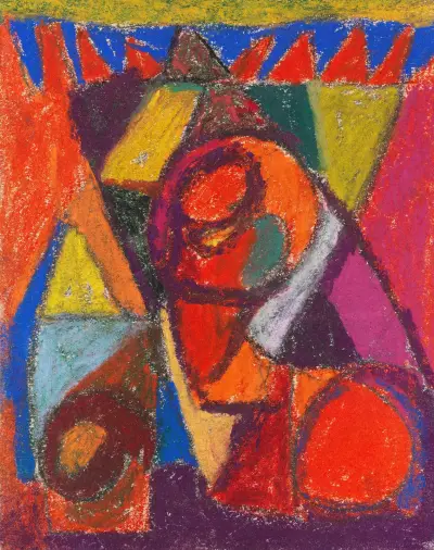 Bez názvu, 1925 – č. 2, Adolf Hölzel