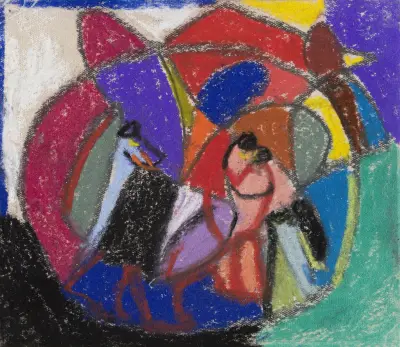 Untitled av Adolf Hölzel
