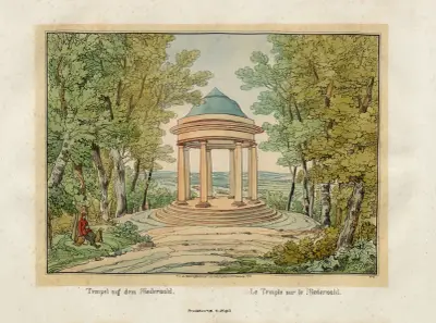 Templet på Niederwald av Johann Adolf Lasinsky