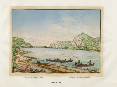 Ruines de Hammerstein av Johann Adolf Lasinsky