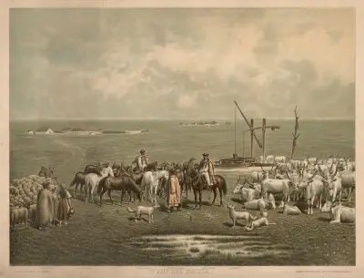 Auf der Puszta av Adolf Lehmann