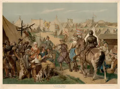 Lagerleben. (Zeit des dreissigjähringen Krieges) av Adolf Lehmann