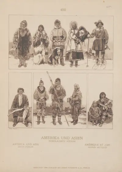 America and Asia; Arctic Peoples av Adolf Rosenberg