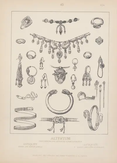 Antiquity; Greek and Roman jewels av Adolf Rosenberg