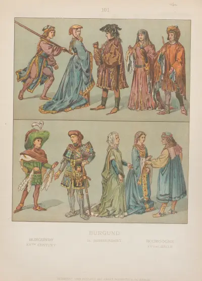 Burgundy; XVth century av Adolf Rosenberg