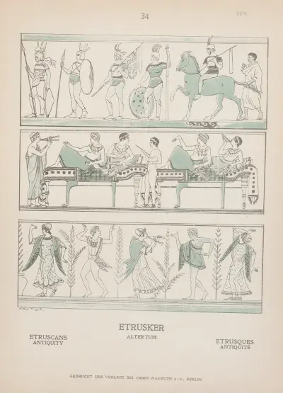 Etruscans Antiquity av Adolf Rosenberg