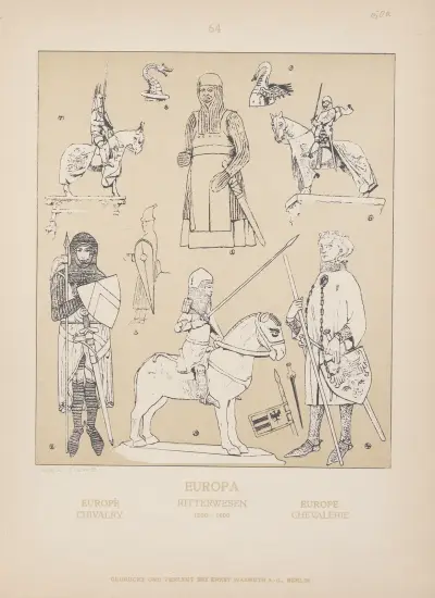 Europe Chivalry av Adolf Rosenberg