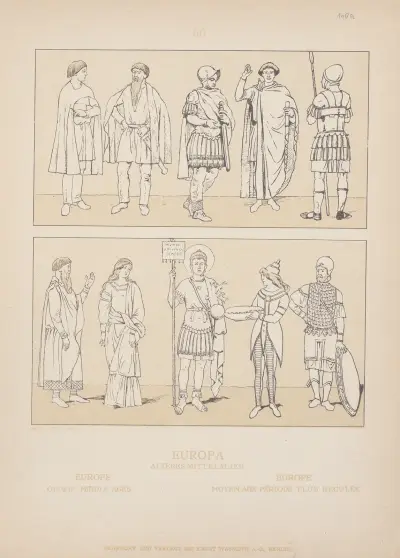 Europe; Older middle ages av Adolf Rosenberg