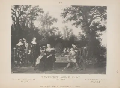 Europe XVIIth century; Holland av Adolf Rosenberg