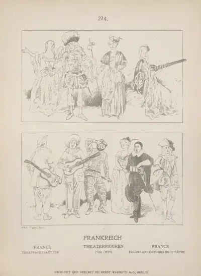 France; Theatre-characters av Adolf Rosenberg