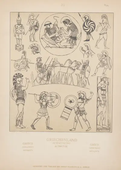 Greece Armament Antiquity av Adolf Rosenberg
