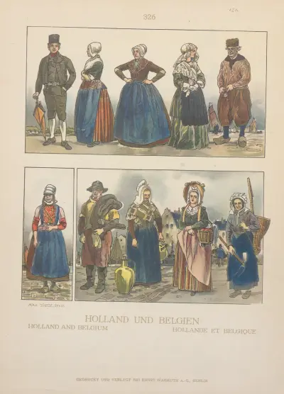 Holland and Belgium av Adolf Rosenberg