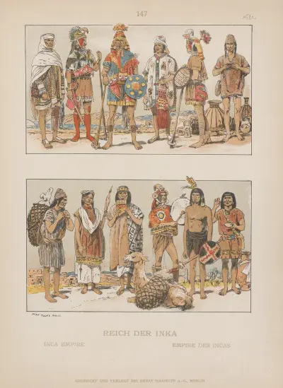 Inca empire av Adolf Rosenberg