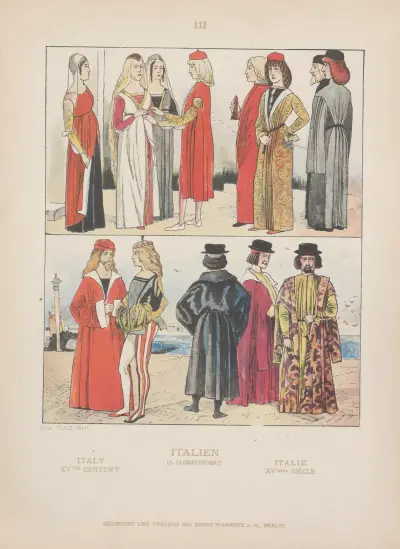 Italien; 1400-talet av Adolf Rosenberg