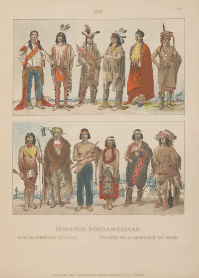 North America Indians av Adolf Rosenberg