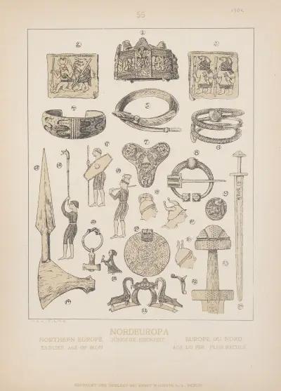 Northern Europe; Earlier Age of Iron av Adolf Rosenberg