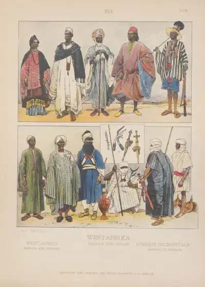 West-Africa; Sahara and Soudan av Adolf Rosenberg