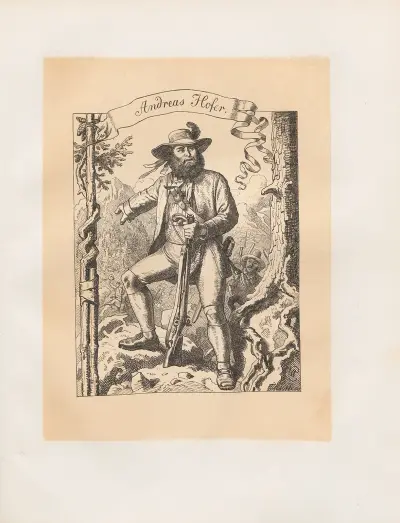 Andreas Hofer av Adolf Schrödter