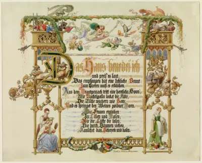Brautlied av Adolf Schrödter