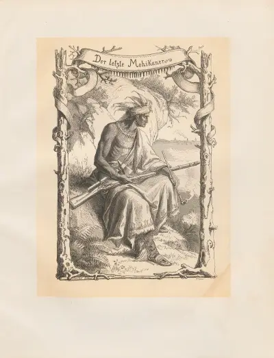 Der letzte Mohikaner av Adolf Schrödter